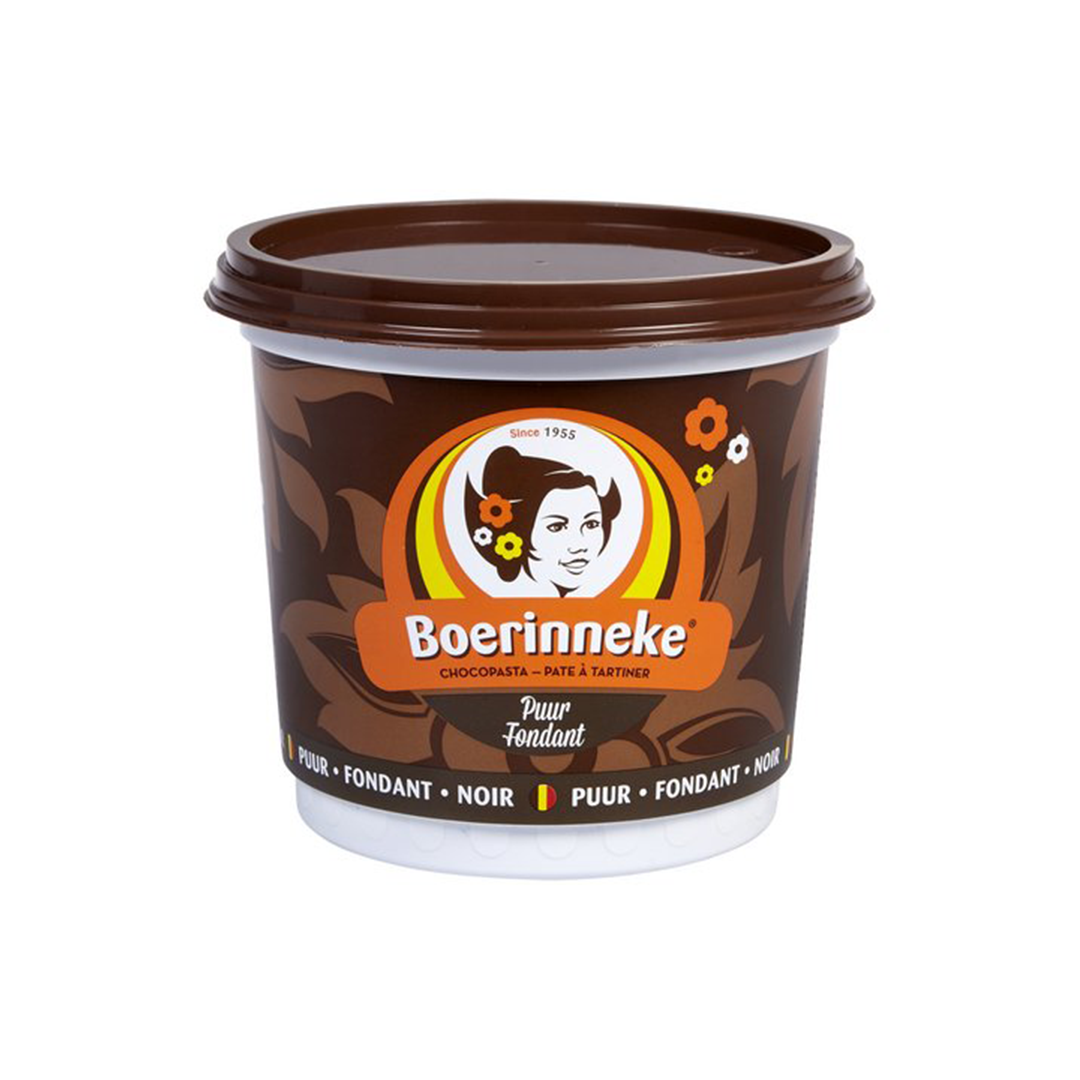 'Boerinneke' chocolate spread (pure) 400gr
