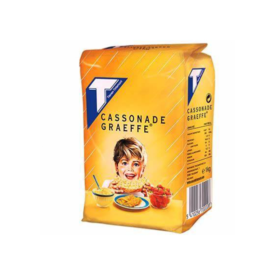 TIENSE SUIKER cassonade Graeffe - 1kg
