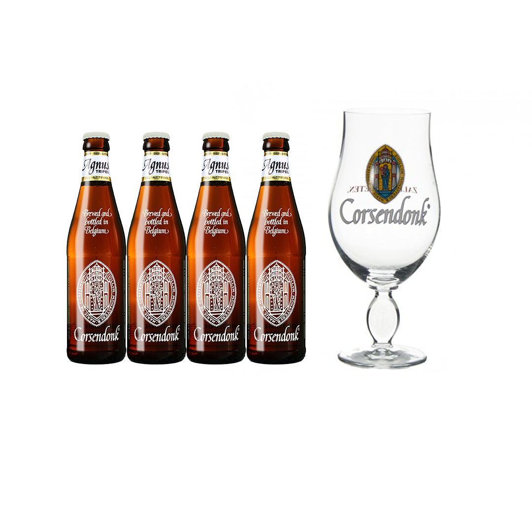 4x Corsendonk + Glass bundle (colored version)